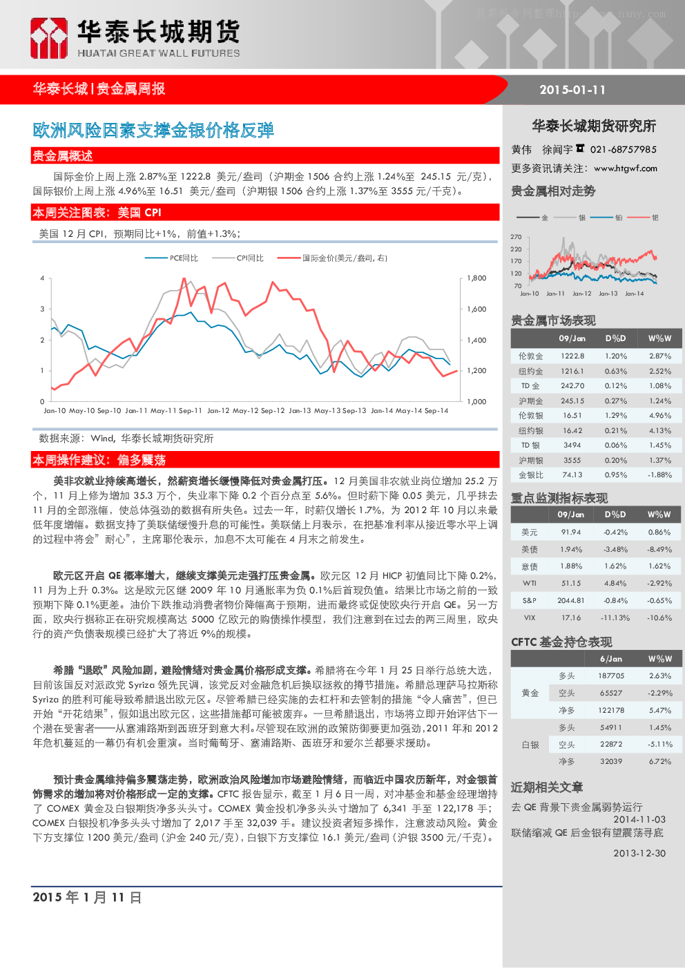 国内外贵金属价格波动加剧，多家银行提示贵金属市场风险