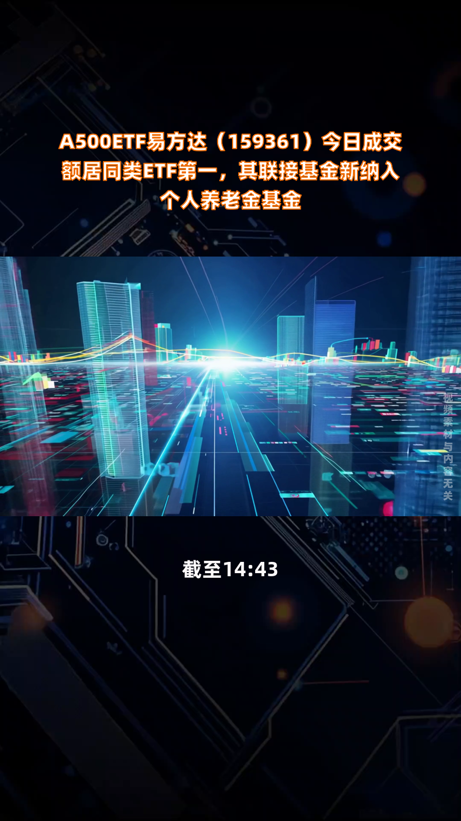 “A系列”指数反弹，A500ETF易方达(159361)、A100ETF易方达(159686)等助力把握核心资产投资机遇