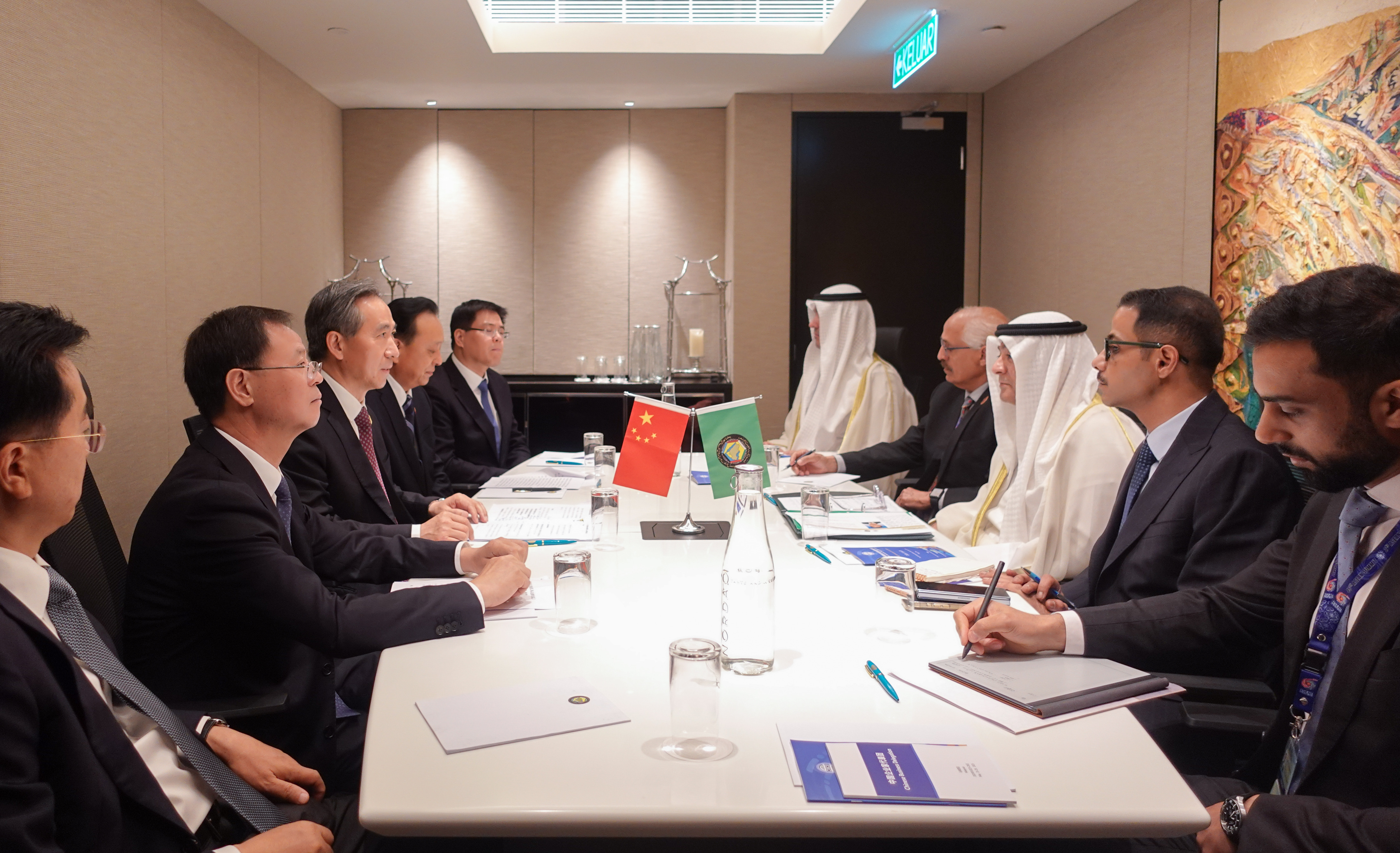 中国贸促会会长任鸿斌在湖南调研