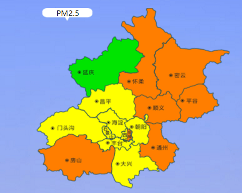 河北全部设区市PM2.5浓度首次均达到国家空气质量二级标准