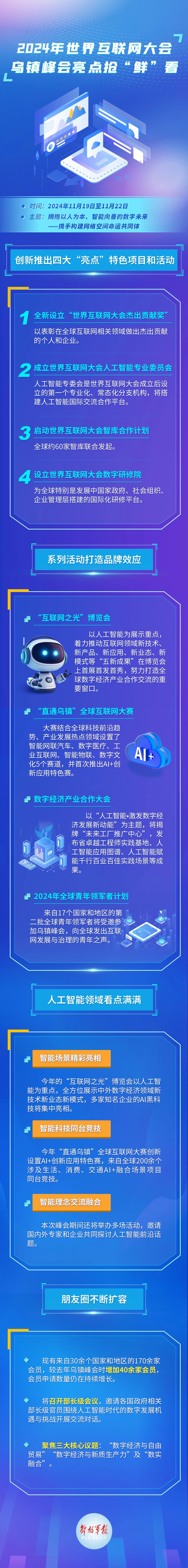新华鲜报丨古镇见未来！2025年世界互联网大会乌镇峰会闪耀“数智”之光