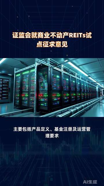 中国证监会：完善REITs发行与交易机制，优化以市场化为导向的REITs估值与发行定价机制