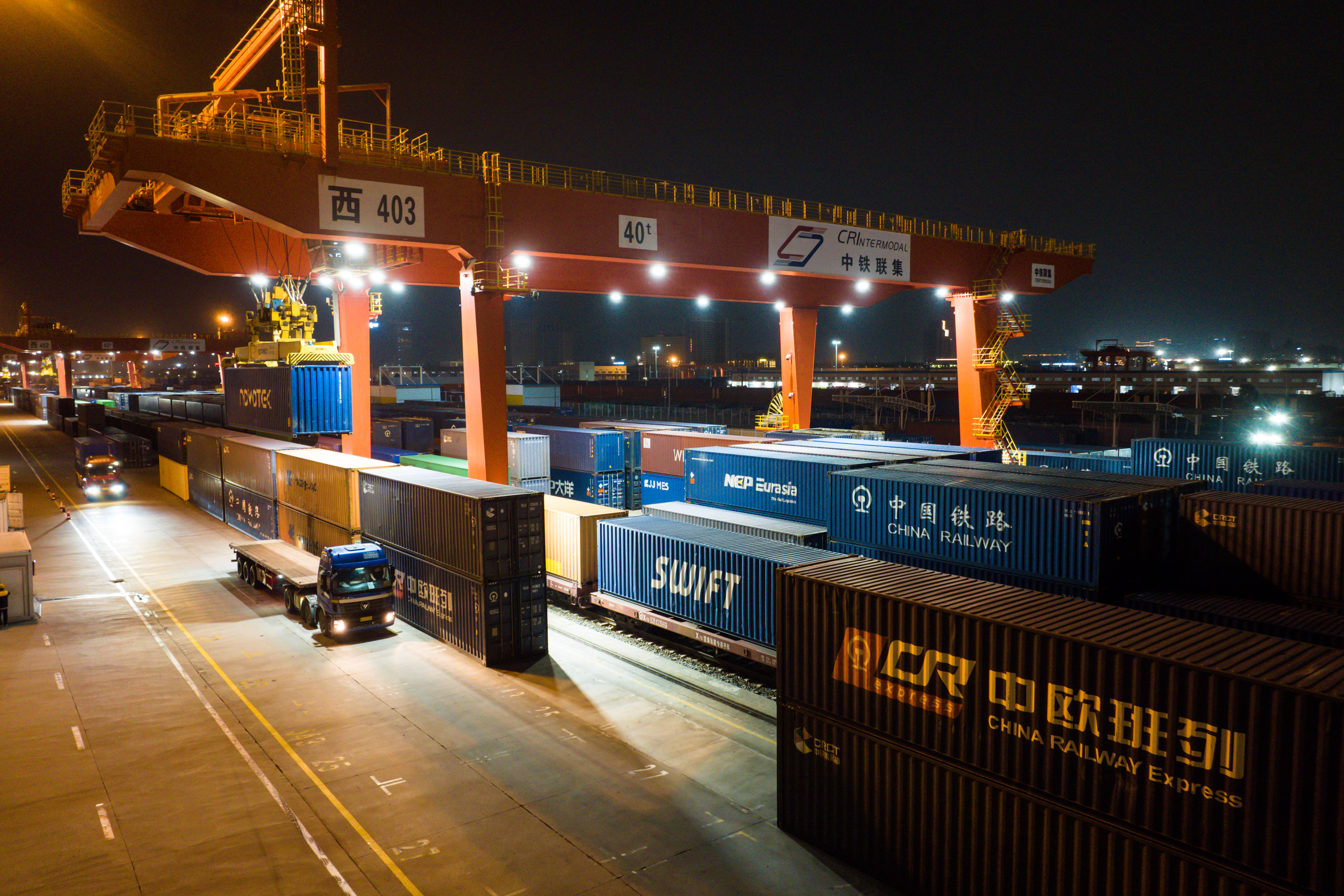 中欧班列（西安）2025年开行量突破6000列