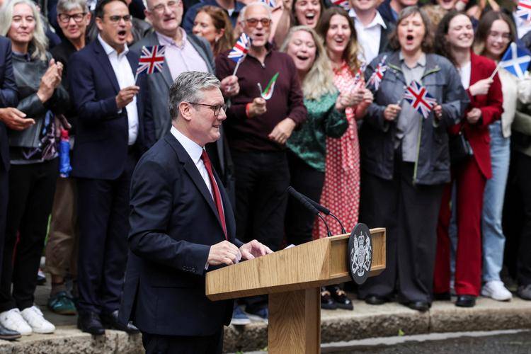 上海市委书记陈吉宁会见英国首相斯塔默